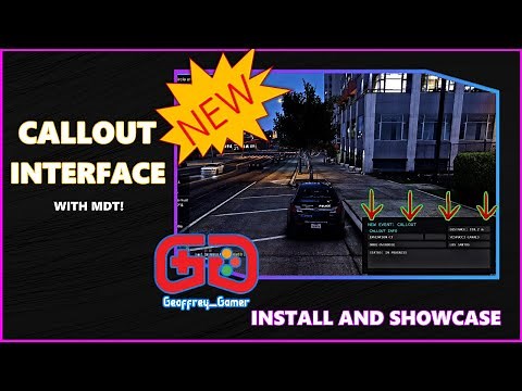 Callout Interface | Install and Showcase | MUST HAVE | GTA V | LSPDFR