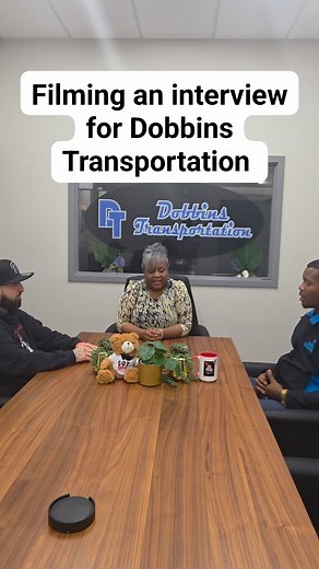 Filming an interview with host Ryan Attebery for Dobbins Transportation in Atwater California | Namik Ozkurt