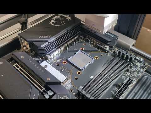 Motherboard CPU Socket Removal MSI Carbon X670 AM5