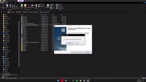 GHWT Won't install or uninstall
