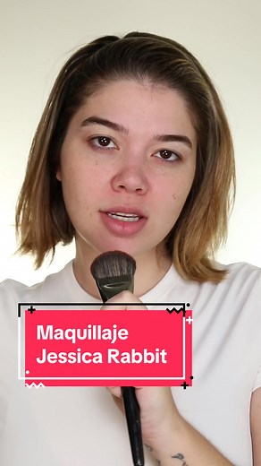 Jessica Rabbit Halloween Makeup Tutorial 2023