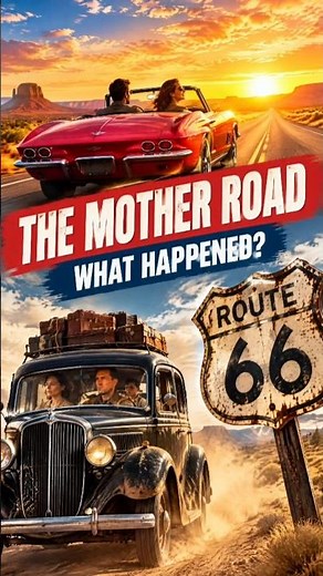 Route 66: The Road That Built and Lost #Route66 #AmericanHistory #TravelHistory
