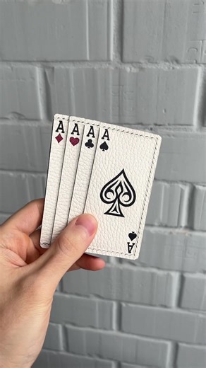 Quad Aces Wallet #accessories #fashion #fashiontiktok #style | accessories