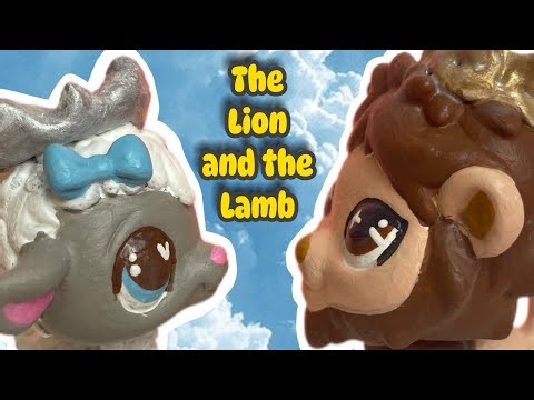 ✨ Lion and the Lamb LPS Customs | Speed Paint 🎨