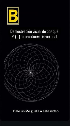 🧮Demostración visual de por qué π (pi) es un número irracional