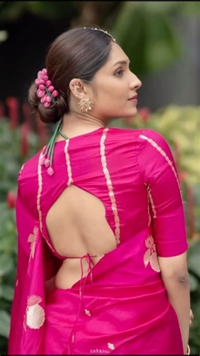 Latest Kamar Dori model back neck design #blouse #Dori #fashion #latest