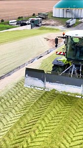 233K views · 1.8K reactions | All silage trailer unloading at farm | Big Machines | Facebook