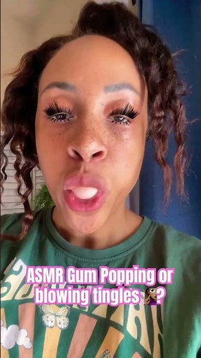 Discover the Secret to Deep Relaxation with ASMR Gum Popping! #asmr