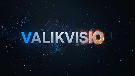 VALIKVISION Logo Reveal | Cinematic Glow & Particle Effect (4K)