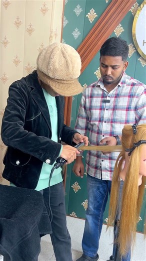 Hair crimping ￼🙅‍♂️practice. #bollywood #song #movie #music #entertainment #hairstyle #magic #hair