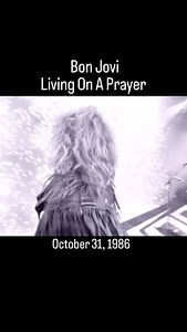 One of my favorite Bon Jovi songs! Released October 31, 1986and this was a huge hit for them. Such an iconic song from the 80s. Love this song. #livingonaprayer #bonjovi #80s #1980s #80srock #hairbands #music #rocknroll | Back To The 1980z