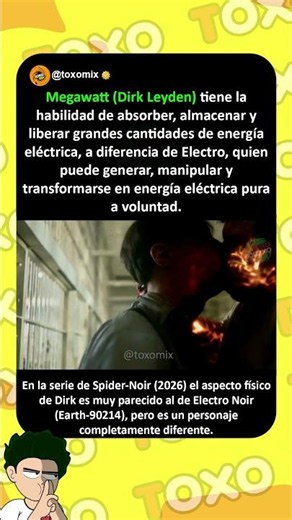 Megawatt es como una batería humana que se recarga con... #curiosidades