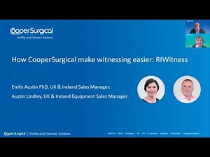 How CooperSurgical make witnessing easier using the RI Witness system