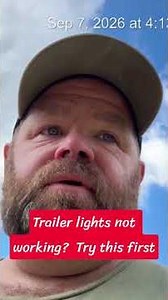 Fixing trailer lights #utilitytrailer #trailerlights #7pinconnector #diy #fixit