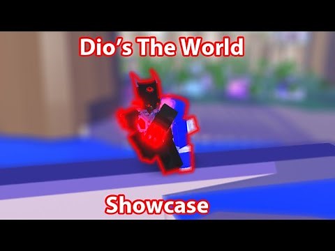 (Best stand for defeating bosses) Dio's the world showcase [A Universal Time]