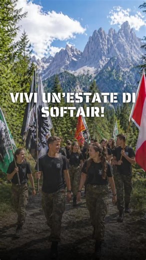 Il nostro camp estivo per aiutare i ragazzi a fare gruppo e a stare senza tecnologia! ❌📱🏔️ #softair #centroestivo #softairitalia🇮🇹 #estate #dolomiti