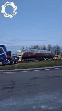 The Bugatti railcar is on its way.