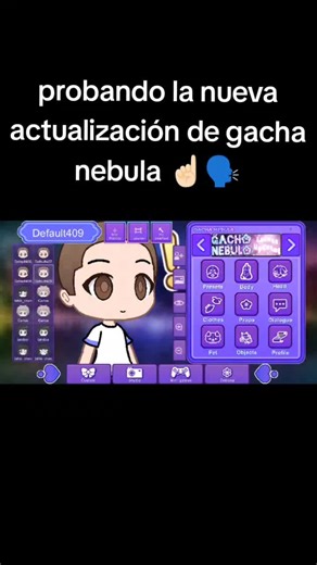Nuevas características en Gacha Nebula
