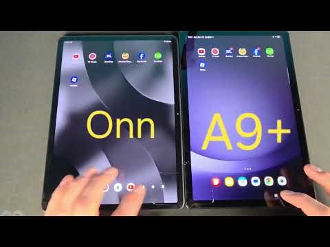 Samsung A9+ Vs 2024 Onn 11 Pro Speed Test Comparison