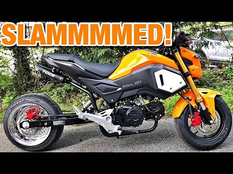 2019 Honda Grom Build: Ep. 8 - 4.5 Inch Lowering Kit