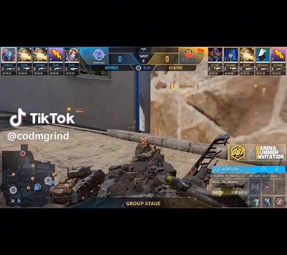 CODM GRIND (@codmgrind) - Garena CODM Live Tournament Details and Map Guide