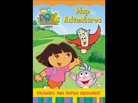 Opening/Closing to Dora the Explorer - Map Adventures (US DVD; 2003)