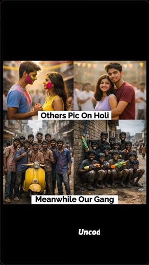 Holi Be Like 😂 | Others vs Our Gang | Relatable Meme