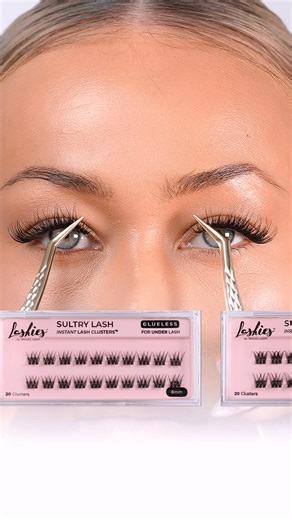 Glueless wispy lashes — now in single lengths. You asked for more control, so we made it happen ✨ Sultry™ sold out twice for a reason: customizable clusters that look like real extensions. The new single lengths are finally here 👀 moxielash.com | MoxieLash