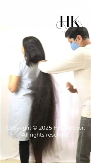 Friendship Goals ❤️ Brushing Her Super Long, Extra Thick Hair | Hair Care & Relaxing ASMR #shorts