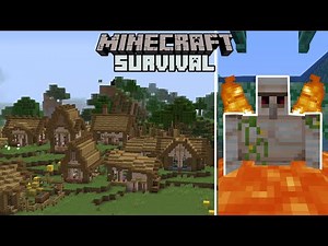 Village Houses & Iron Farm - Minecraft 1.16 Survival #32