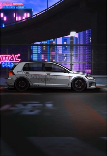 Custom GTI MK7 Animation - A Tribute to Car Culture