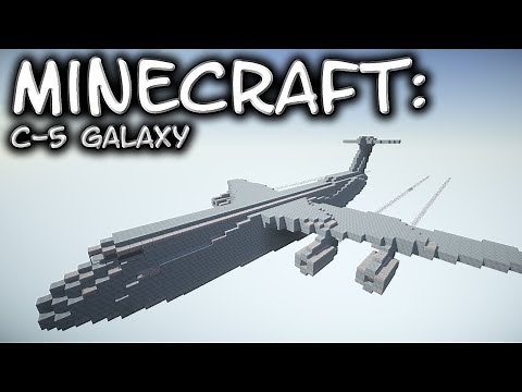 Minecraft: C-5 Galaxy Tutorial