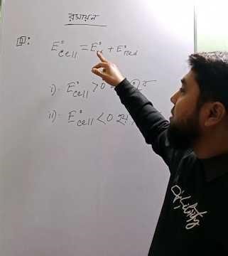 প্রমাণ তড়িৎচ্চালক বল/বিভব/শক্তি নির্ণয়ের সূত্র। # HSC# 4th Chapter: Electrochemistry.