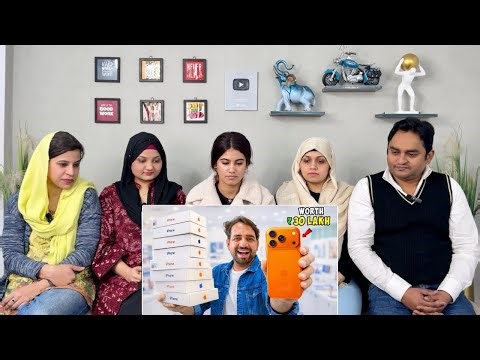 Gifting iPhones 17 Pro Max Worth Of ₹30 Lakh - To My Whole Team! | Mr Indian Hacker | Reactology 2.0