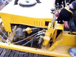 Mini Dozer Davis Task Force 300 Track Machine Case part1