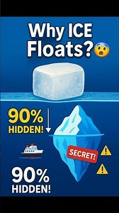 The INSANE Science Behind Floating Icebergs! 🤯