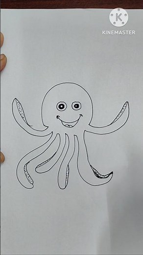 How to Draw an Octopus (EASY)