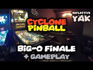 Williams Cyclone pinball restoration - Part 16 - Big-O Finale + Gameplay