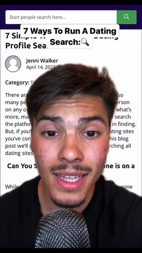 Here's how you can truly know if the dating profile is real or not! 😇 To read all about it, visit our blog "7 Simple Ways to Run a Dating Profile Search" on socialcatfish.com. - - - #blog #react #greenscreen #article #facts #information #tips #advice #search #tools #datingprofile #onlinedating #backgroundcheck #legitimacy #authentic #real #thankyou #socialcatfish | SocialCatfish.com