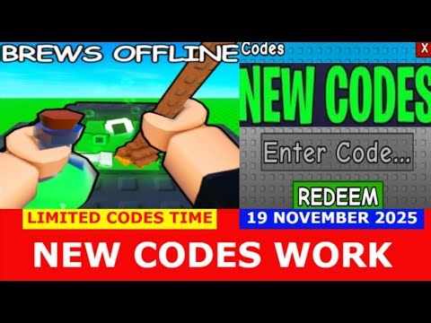 *NEW CODES* Brew a Potion ROBLOX | November 19, 2025