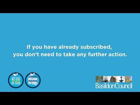 Basildon Council - How to sign up to the new garden waste subscription service