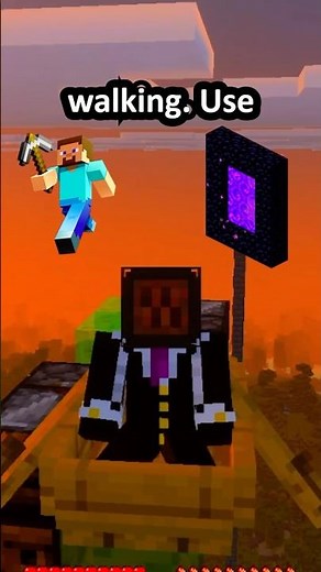 How to Fly 1000+ Blocks Without Touching Your Keyboard in Minecraft