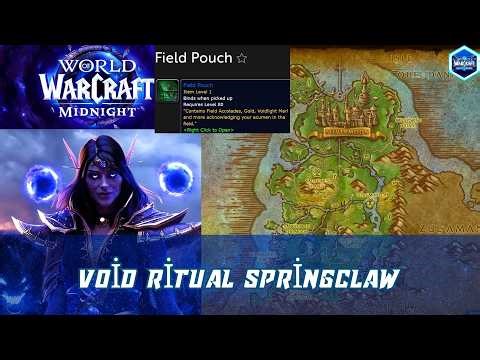 Void Ritual Springclaw | Field Pouch | Void Strike Eversong Woods
