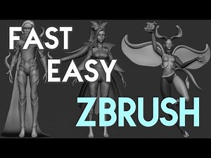 Zbrush For Beginners, Tutorial, Everything you need to start