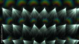 LOOPED Led Lighting background for led screens and video projection mapping. Also for your event, concert, title, site, DVD, music videos, holiday show, party, etc… Stock Video