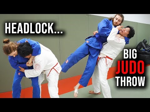 Massive Judo Throws from Common Street Fight Positions #judo #fighting #mma