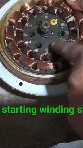 Ceiling fan winding #ytshort#Jvekectric #jvelectricwork