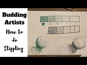 How to do Stippling for kids - Part 1