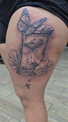 in loving memory #tattoos #lilkillertattoos #killertattoos #girlwithtattoos #restinparadise