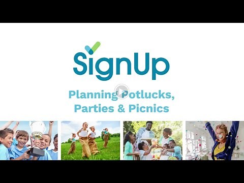 Easiest Way to Organize Potlucks, Parties & Picnics | Free with SignUp